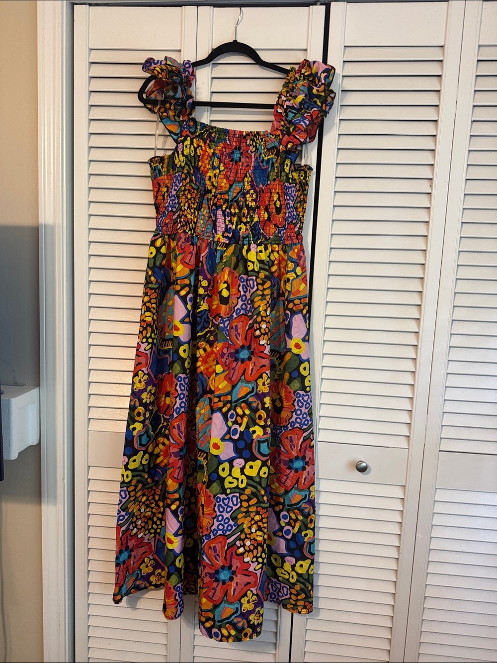 Live 4 Truth Multicolor Floral Maxi Dress with Ruffle Straps